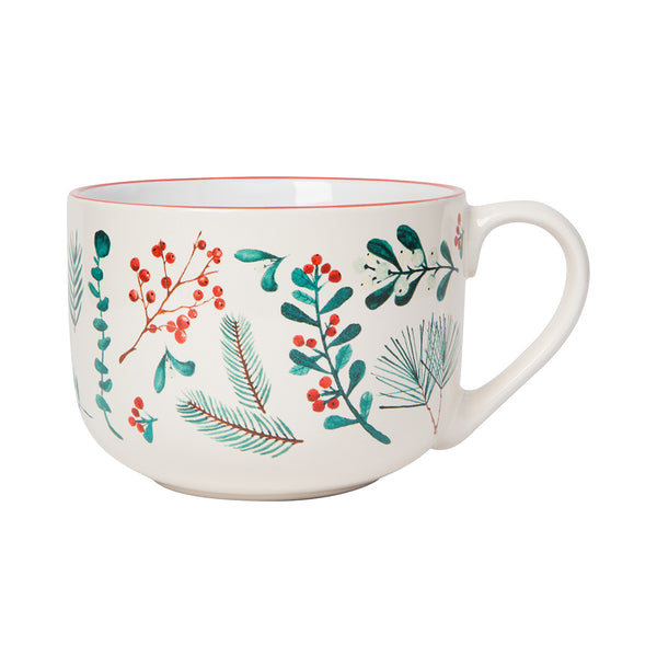 Winterberry Latte Mug