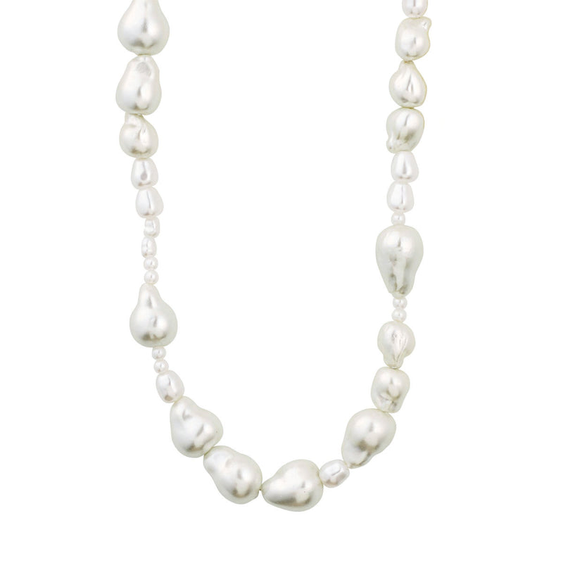 Willpower Gold Plated Pearl Necklace