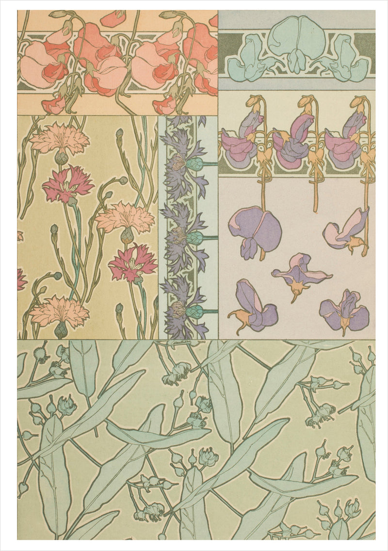 Alphonse Mucha Blank Notecard Set