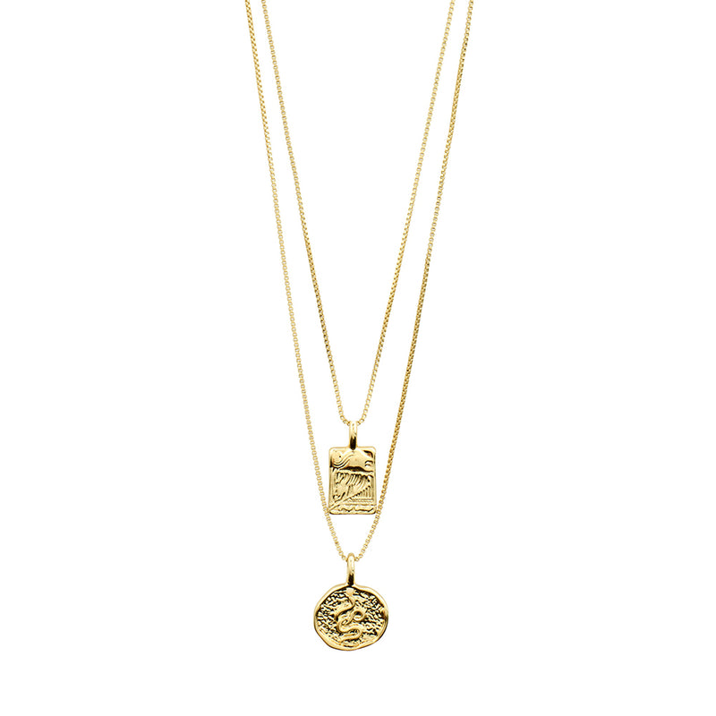 Valkyria Gold Plated Necklace