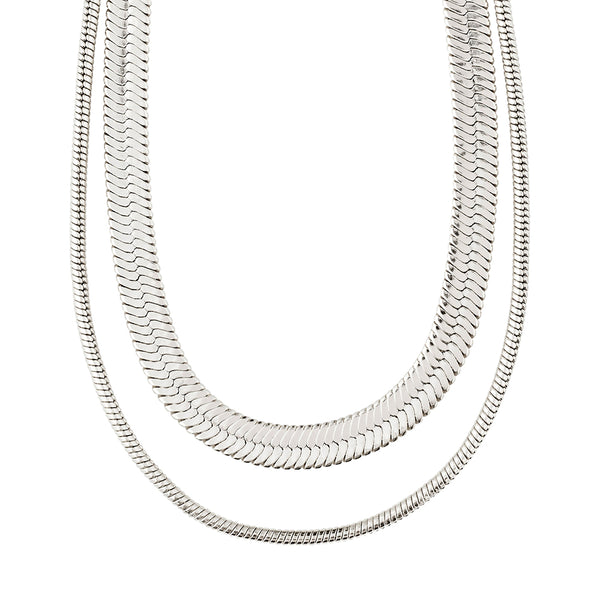 Reconnect Silver Plated Necklace