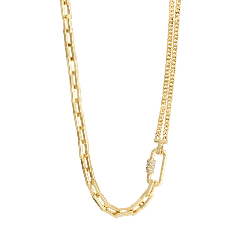 Be Gold Plated Cable Chain Necklace