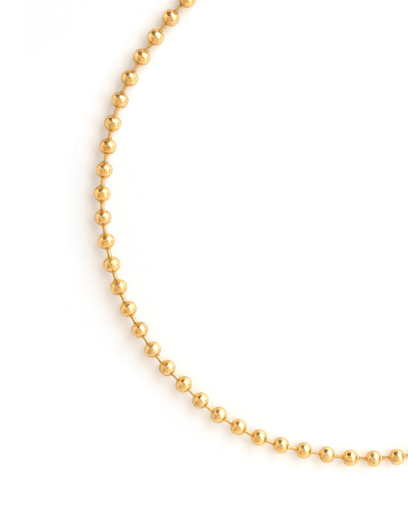 Gold Persia Ball Chain Necklace