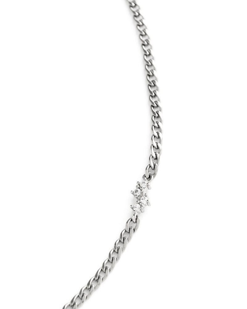 Silver Plated Strada Necklace
