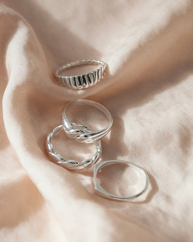 Silver Ribba Ring