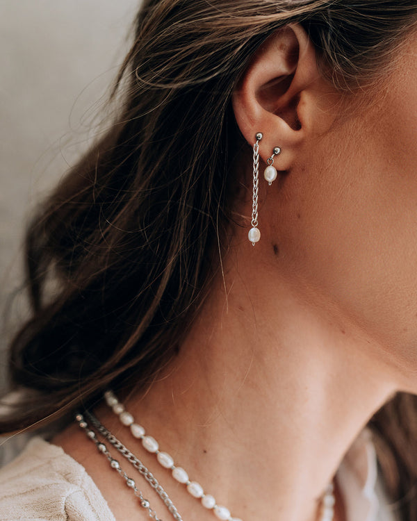 Silver Eperlan Earrings
