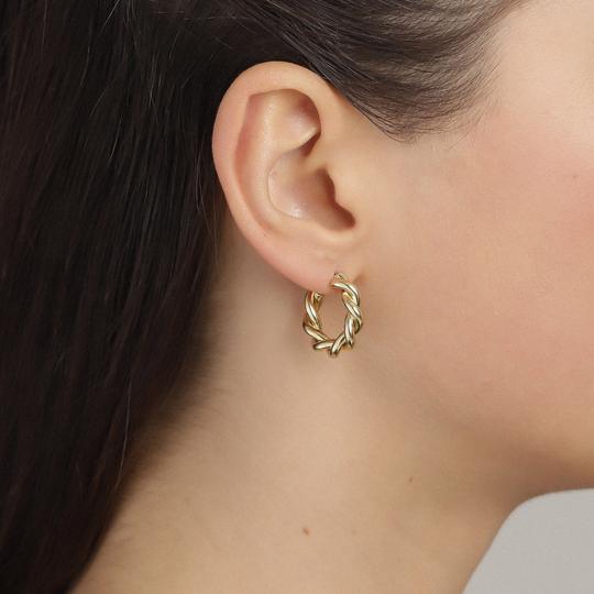 Skuld Gold Plated Hoops