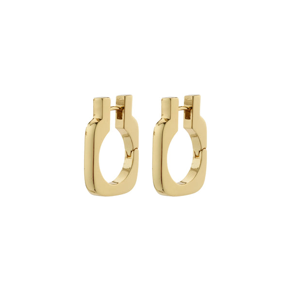 Live Gold Plated Hoops