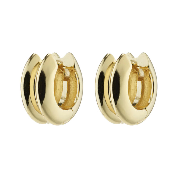 Reflect Gold Plated Hoops
