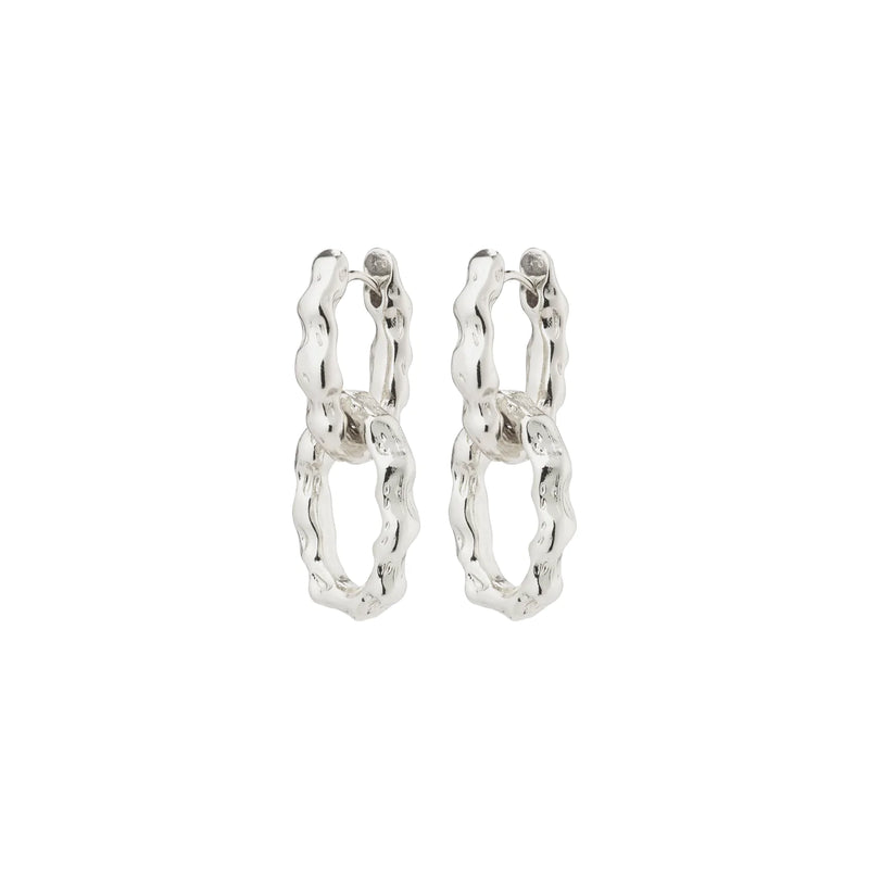 Reflect Silver Plated Earrings