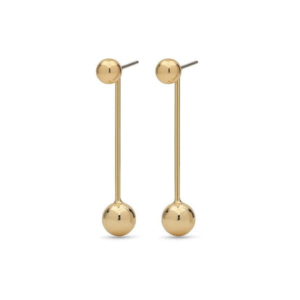 Poe Gold Plated Earrings