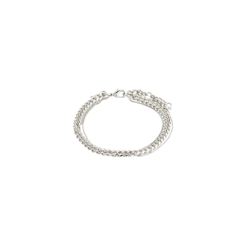 Create Silver Plated 3-in-1 Bracelet