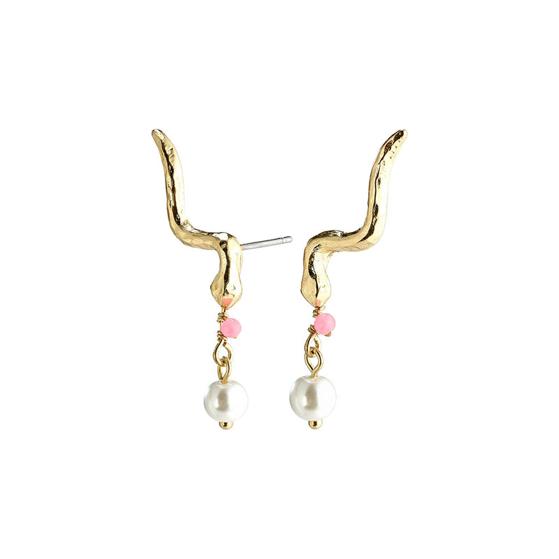 Poesy Gold Plated Studs