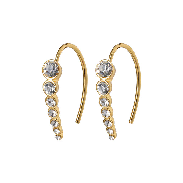Legacy Gold Plated Crystal Earrings