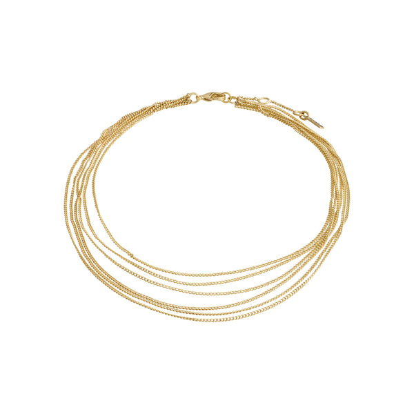 Pause Gold Plated Ankle Chain
