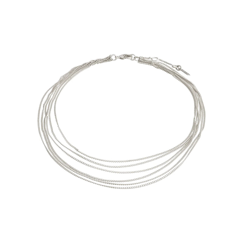 Pause Silver Plated Ankle Chain