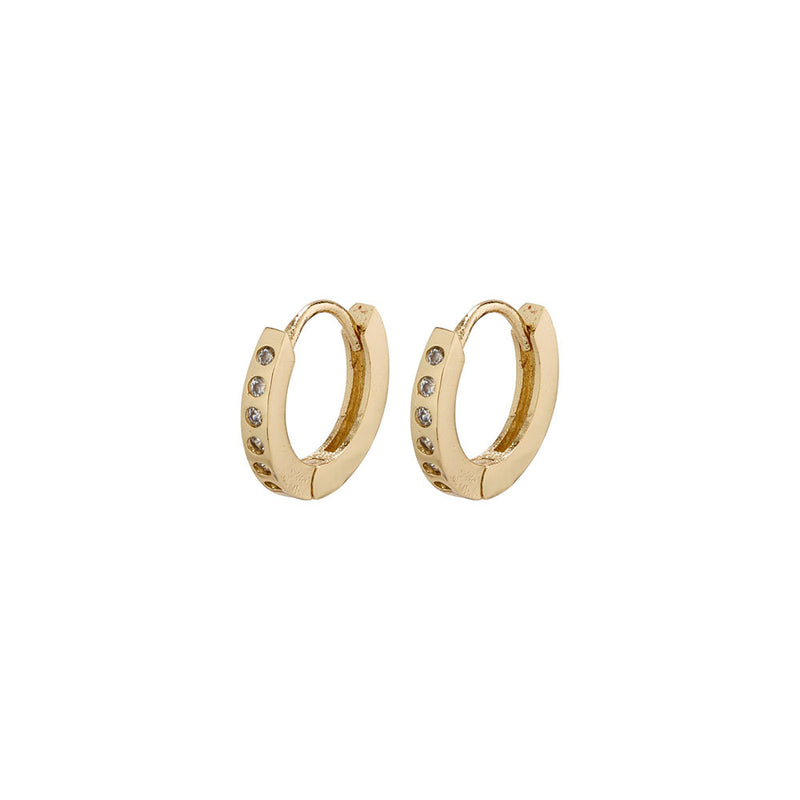 Gry Gold Plated Hoops