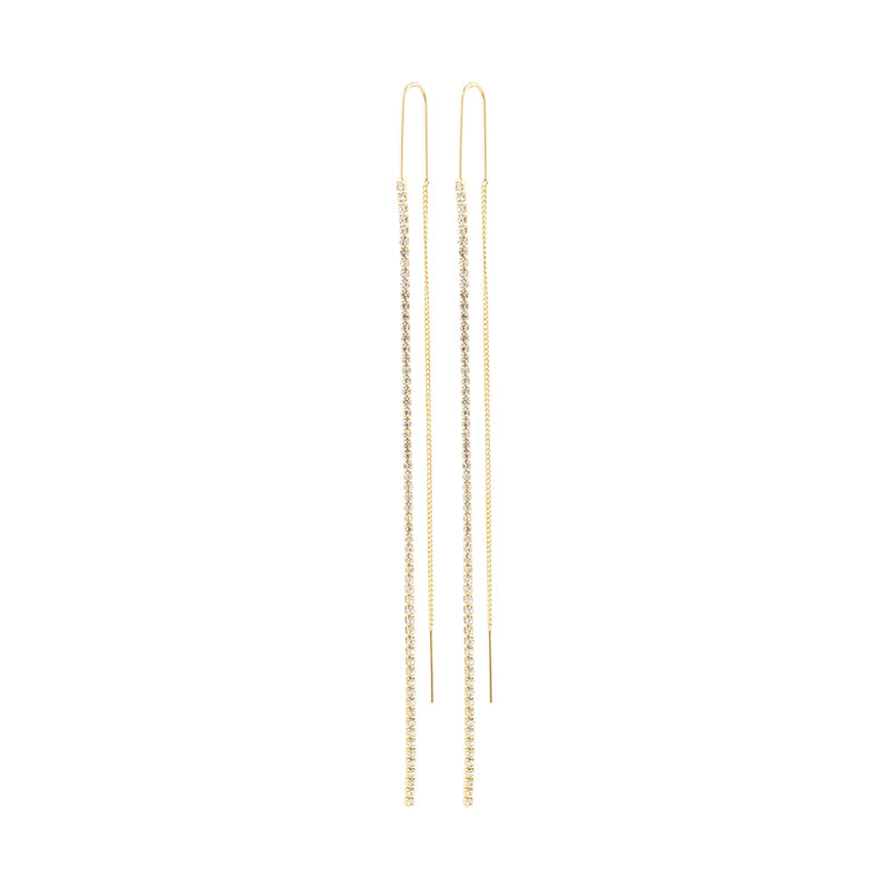 Amelie Gold Plated Crystal Earrings