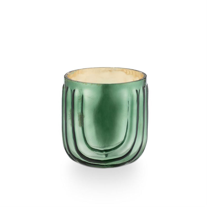 Pressed Glass Candle