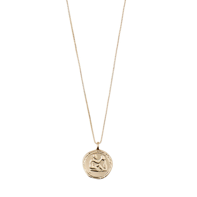 Aquarius Gold Plated Necklace