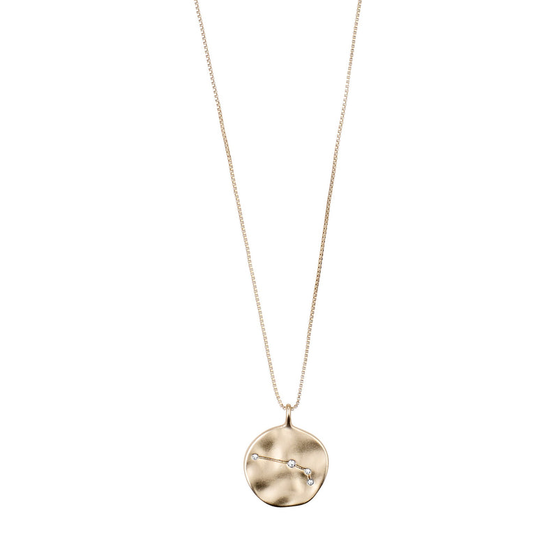 Aries Gold Plated Necklace