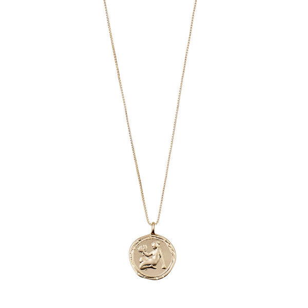 Virgo Gold Plated Necklace