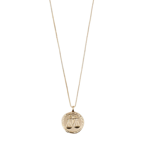 Libra Gold Plated Necklace