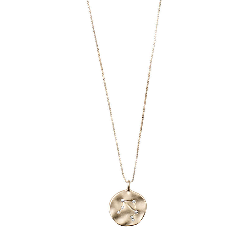 Libra Gold Plated Necklace