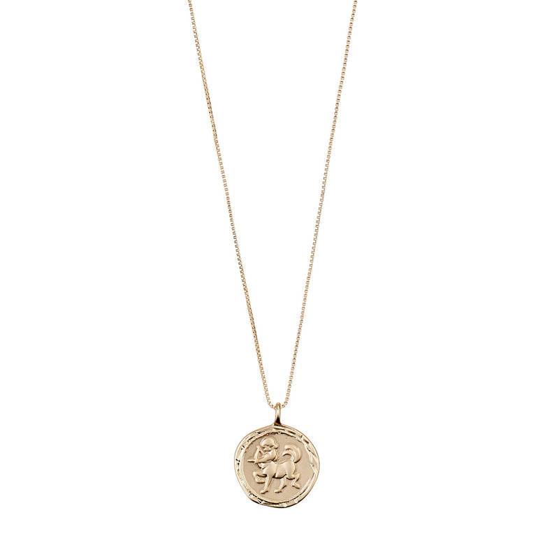 Sagittarius Gold Plated Necklace