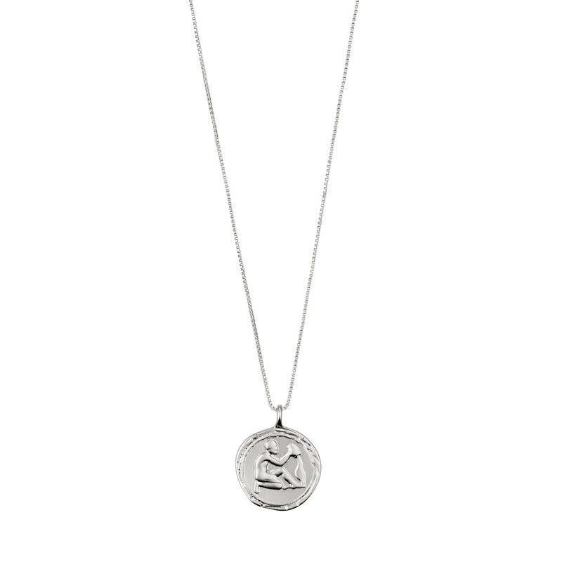 Aquarius Silver Plated Necklace