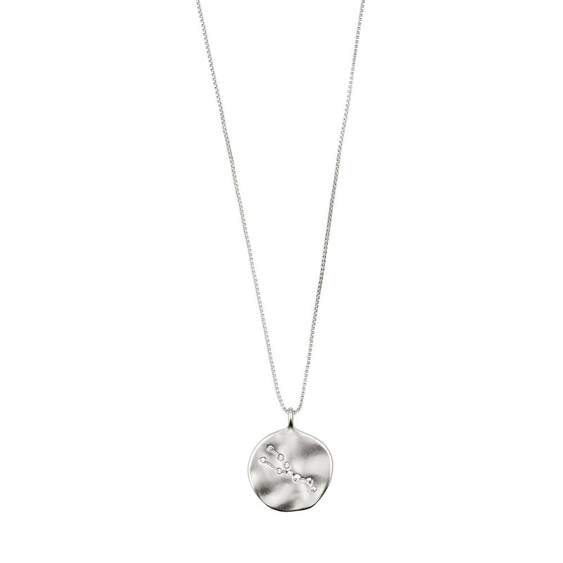 Taurus Silver Plated Necklace