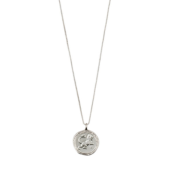 Leo Silver Plated Necklace