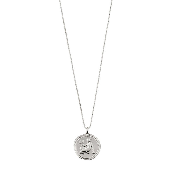 Virgo Silver Plated Necklace