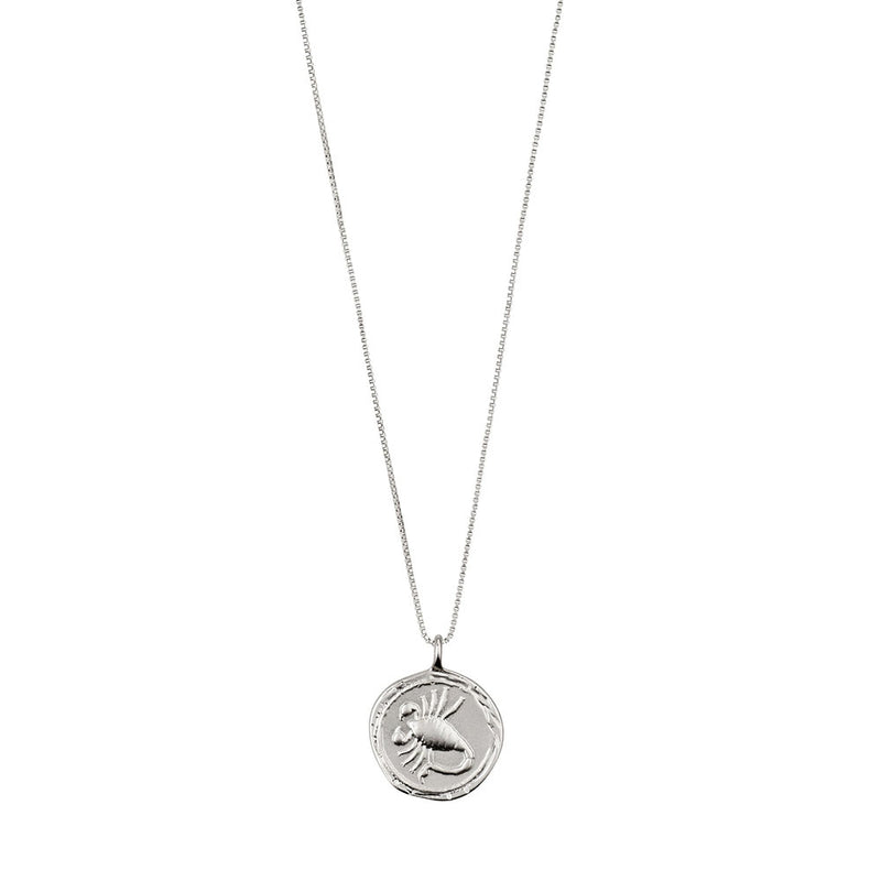 Scorpio Silver Plated Necklace