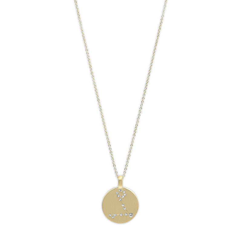 Pisces Star Sign Gold Plated Necklace