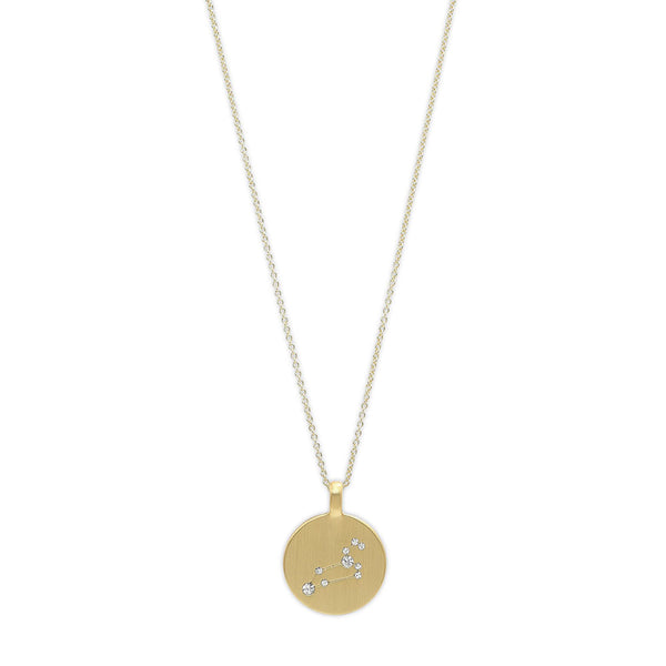 Leo Star Sign Gold Plated Necklace