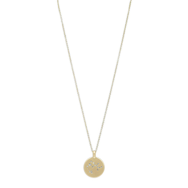Sagittarius Star Sign Gold Plated Necklace
