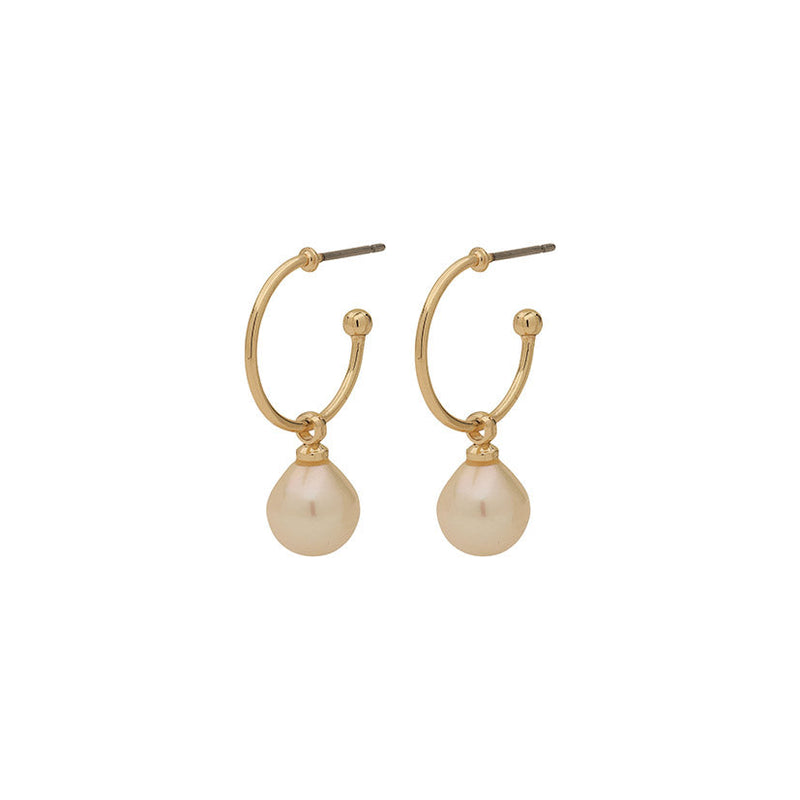 Eila Gold Plated Hoops