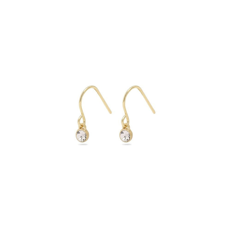Lucia Gold Plated Crystal Earrings