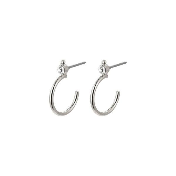 Gabrielle Silver Plated Crystal Studs