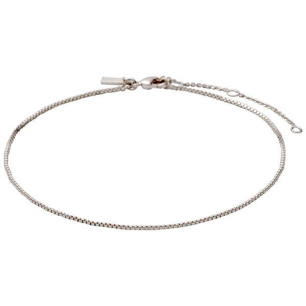 Pallas Silver Plated Ankle Chain