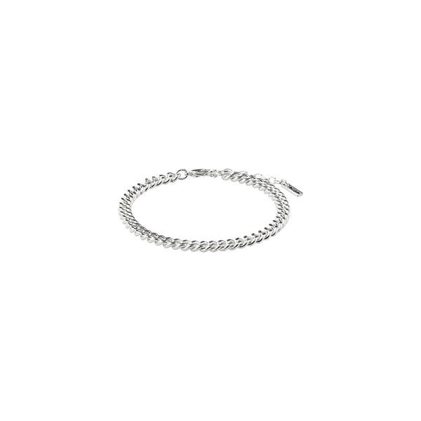 Fuchsia Silver Plated Bracelet