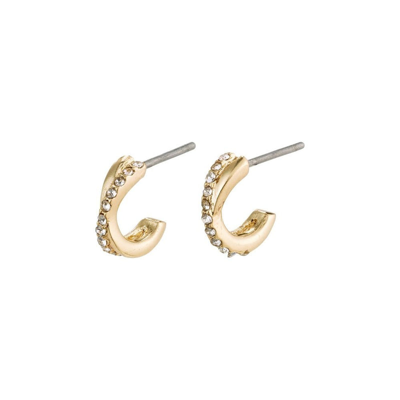 Anouk Gold Plated Crystal Studs