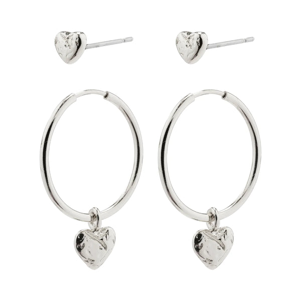 Jayla Silver Plated Earring Set