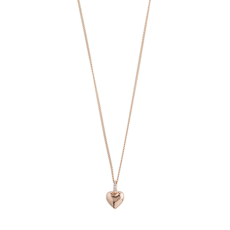 Sophia Rose Gold Plated Crystal Necklace