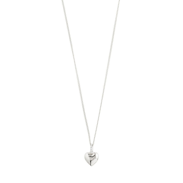 Sophia Silver Plated Crystal Necklace