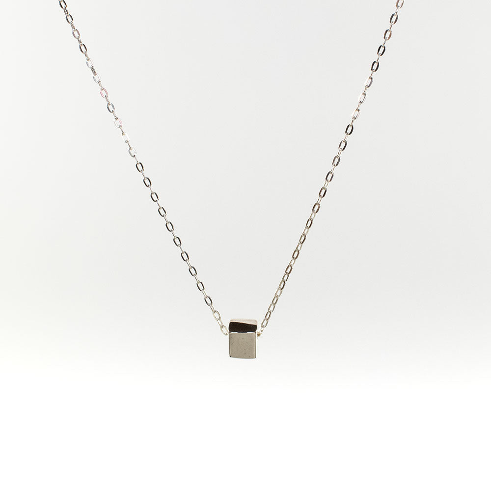 Silver Box Necklace – Silver Lotus Winnipeg