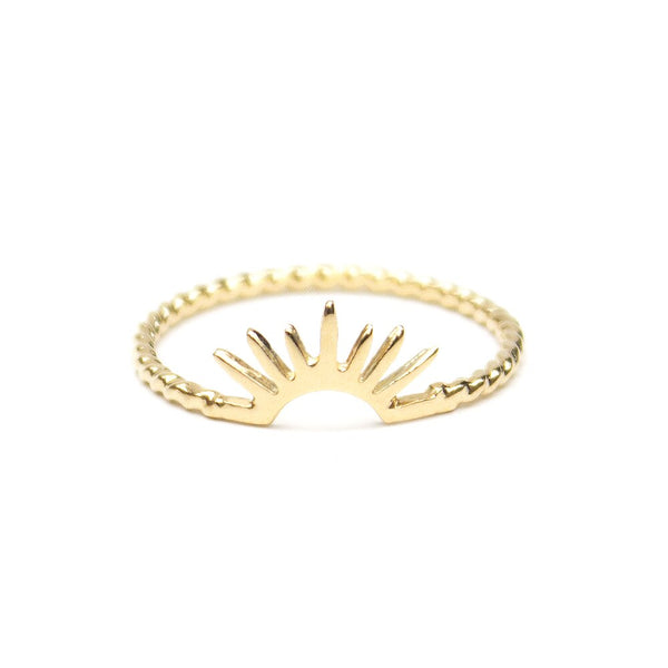 Gold Vermeil Nazar Ring
