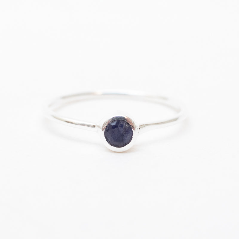 Gemstone Solitaire Ring