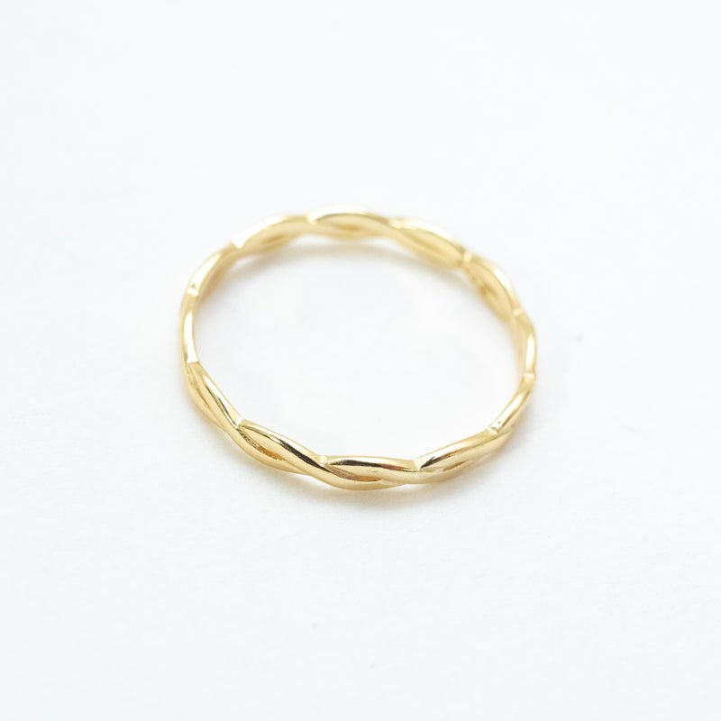 Gold Plated Infinity Ring